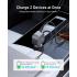 Anker USB-C Car Charger, 75W Max Ultra-Compact Type-C Fast Car Charger with Built-in Retractable Cable Car Adapter for iPhone 15/14 Series, Samsung S24/S23, MacBook Pro/Air, iPad, and More